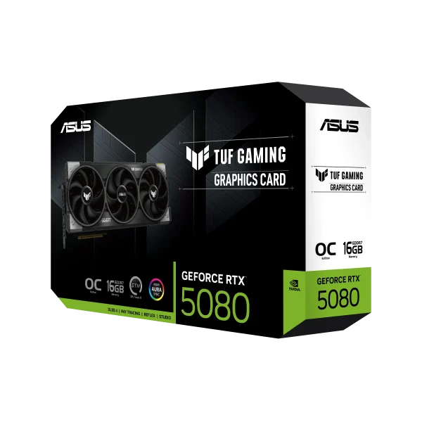 Asus Tuf Gaming Rtx 5080 16Gb GDDR7 OC Edition Graphics Card