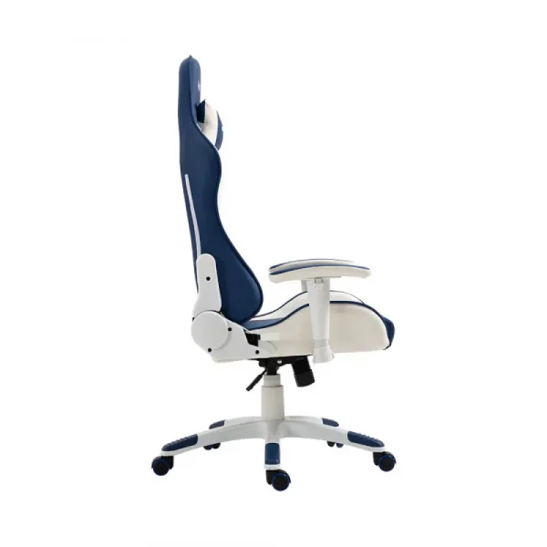 Ant ESports 9077 Ergonomic Gaming Chair White-Blue (9077-BLUE) - Image 2