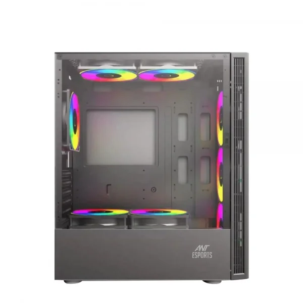 Ant Esports Elite 1200 ATX Gaming Cabinet Black (AESP0319) - Image 8