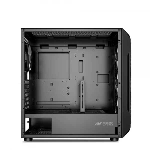 Ant Esports ICE-410 PS E-ATX Mid Tower Gaming Cabinet Black (AESP0321) - Image 8