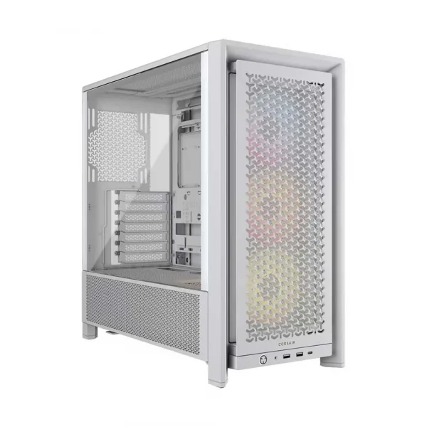 Corsair Frame 4000D RS Argb Modular Mid-Tower Cabinet White (CC-9011297-WW)