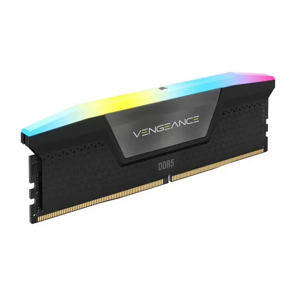 Corsair Vengeance RGB 16Gb (1x16Gb) DDR5 5600Mhz CL40 Desktop RAM Black (CMH16GX5M1B5600C40)