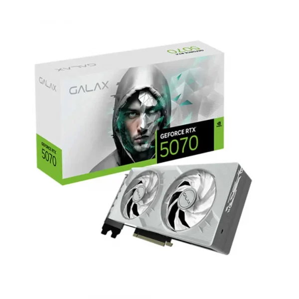 Galax Rtx 5070 1-Click OC White 12Gb GDDR7 Graphics Card