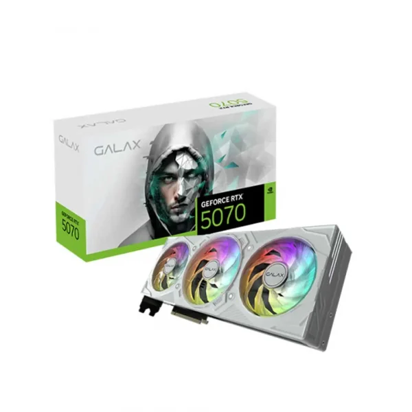 Galax Rtx 5070 EX Gamer 1-Click OC White 12Gb GDDR7 Graphics Card