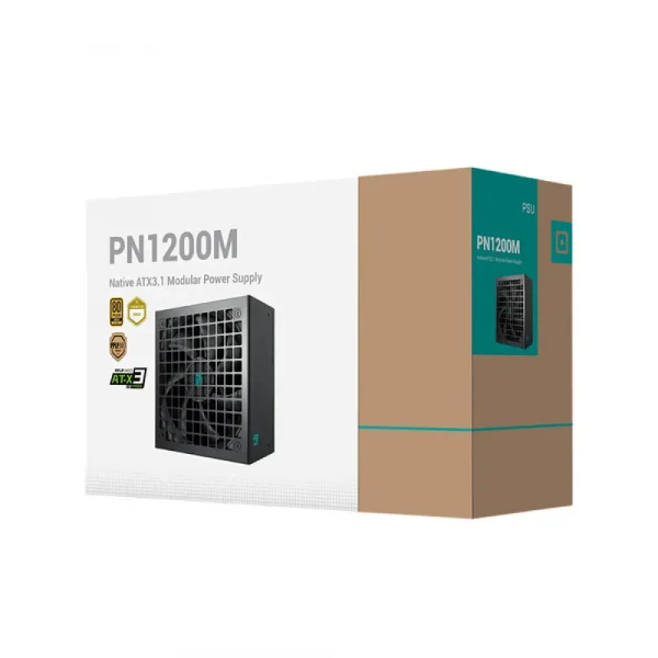 Gamer Storm PN1200M 1200 Watt 80 Plus Gold ATX 3.1 Fully Modular Power Supply (R-PNC00M-FC0B-JGIN)