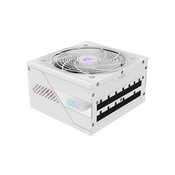 Gigabyte Aorus Elite P850W 80 Plus Platinum PCIe 5.1 Ice Modular Power Supply (GP-AE850PM PG5 ICE) - Image 4