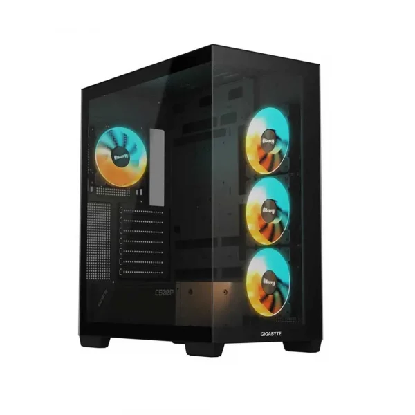 Gigabyte C500 Panoramic Stealth Mid Tower ATX Cabinet (GB-C500P ST)