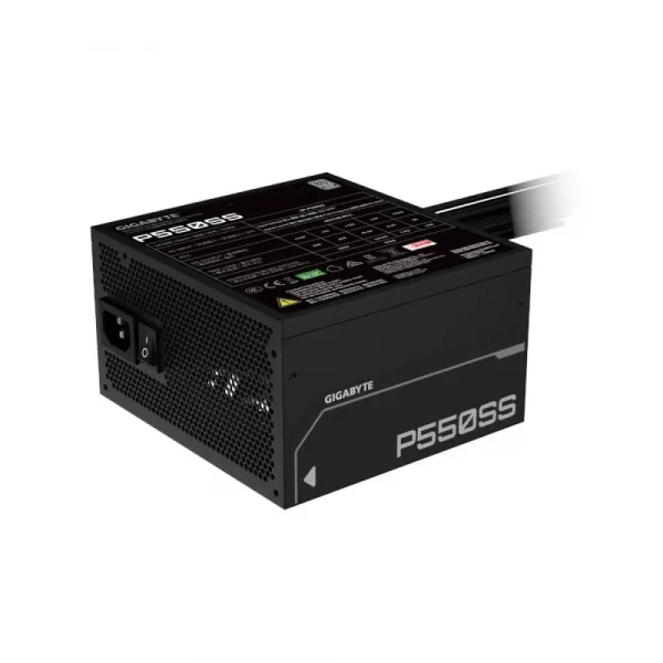 Gigabyte P550SS 550 Watt 80 Plus Silver Power Supply (GP-P550SS) - Image 3