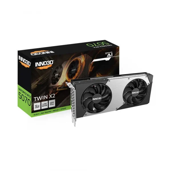 Inno3D Rtx 5070 Twin X2 12Gb GDDR7 Graphics Card (N50702-12D7-195064N)