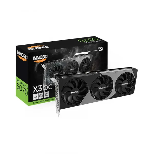 Inno3D Rtx 5070 X3 OC 12Gb GDDR7 Graphics Card (N50703-12D7X-195064L)