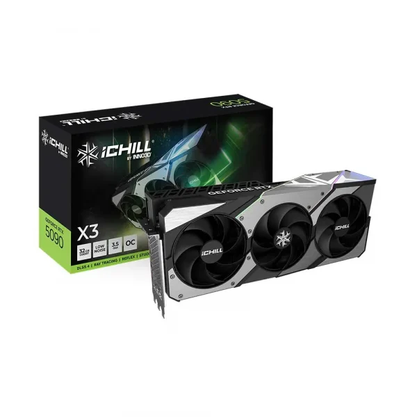 Inno3D Rtx 5090 iCHILL X3 32Gb GDDR7 Graphics Card (C50903-32D7X-175967H)