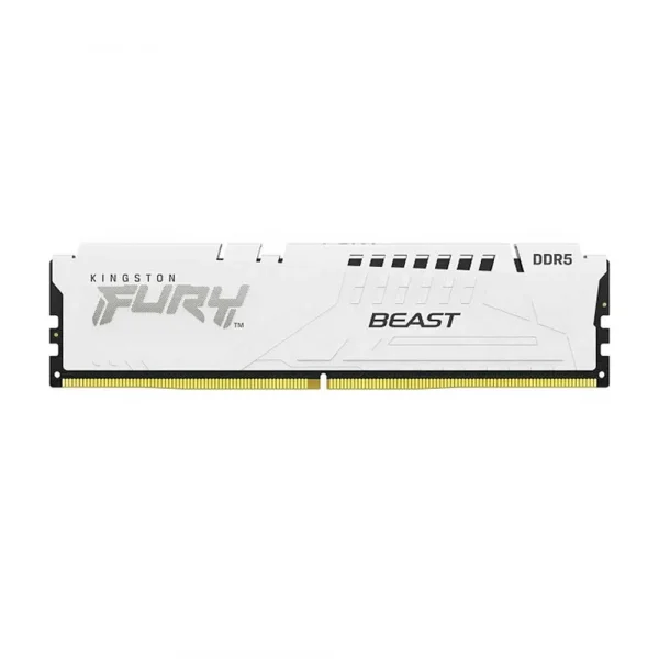 Kingston Fury Beast White 16Gb 6000Mhz (16GBX1) DDR5 CL30 Desktop RAM (KF560C30BW-16) - Image 4