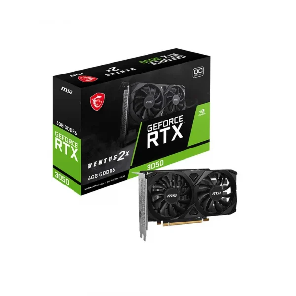 MSI Rtx 3050 Ventus 2X E 6G Oc 6Gb Graphics Card