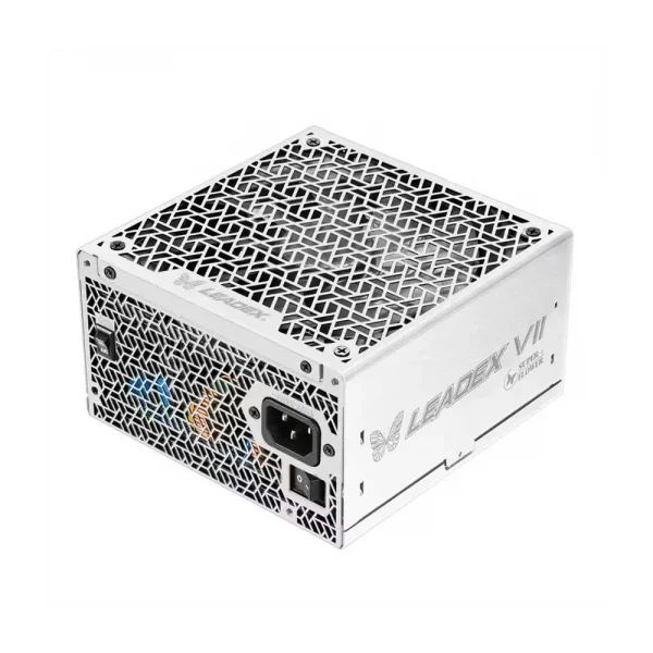 Super Flower Leadex VII XG 1300W ATX 3.1 Power Supply White (SF-1300F14XG-WH)