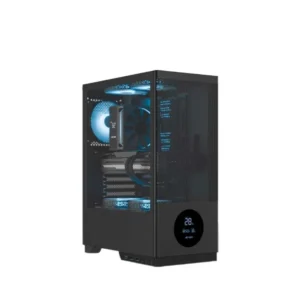 Ant Esports X2 LCD Mid Tower ATX Cabinet Black (AESP0382)