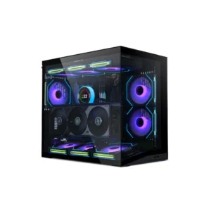 Lian Li O11 Dynamic Mini V2 Flow ATX Cabinet Black (O11DMIV2FX)