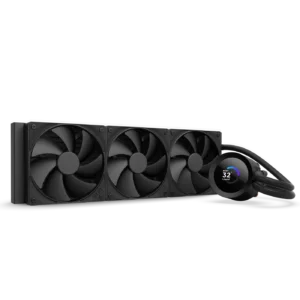 NZXT Kraken Plus 360mm AIO Liquid Cooler With 1.54" LCD Black (RL-KN360-B2)