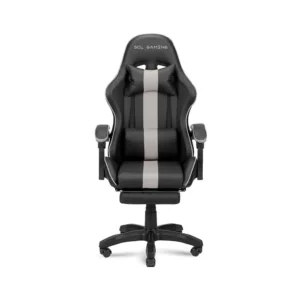 Super BSK 1.0 Gaming Chair With Footrest Black (GC-RAVN-K)