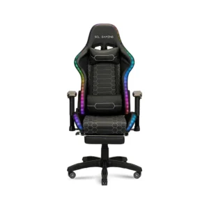 Super Exclusive 1.0 Gaming Chair With Footrest Black (GC-HALO-K)