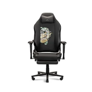 Super Nova 1.0 Gaming Chair With Footrest Black (GC-FRG1-K)