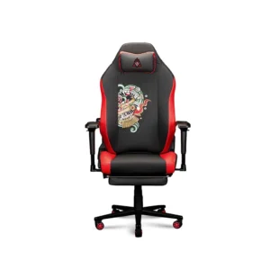 Super Nova 1.0 Gaming Chair With Footrest Red (GC-FRG1-KR)
