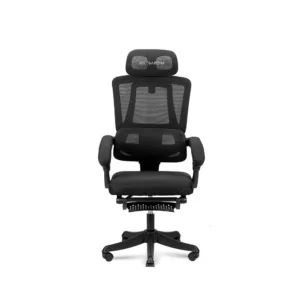 Super Valor 1.0 Gaming Chair With Footrest Black (GC-MC2F-K)