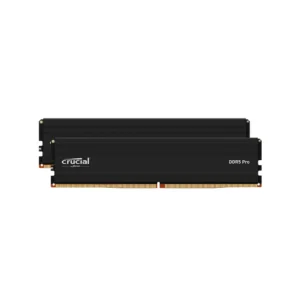 Crucial Pro 48GB (24GBx2) DDR5 6000Mhz UDIMM Desktop RAM (CP2K24G60C48U5)