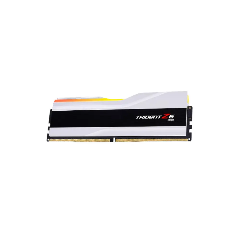 GSkill Trident Z5 RGB 16GB (16GBX1) DDR5 6000MHz Desktop RAM White