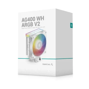 Deepcool AG400 WH ARGB V2 CPU Air Cooler