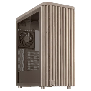 Asus ProArt PA401 Wood Edition Beige ATX Tempered Glass Panel Case