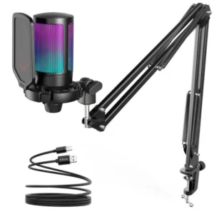 FIFINE A6t Gaming USB Microphone Kit (Black)