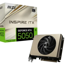 MSI GeForce RTX™ 5050 8G INSPIRE ITX 8GB GDDR6 GRAPHIC CARD