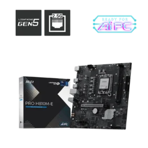 MSI PRO H810M-E Intel mATX Motherboard