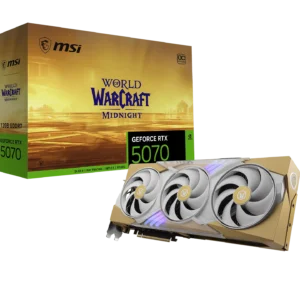 MSI GeForce RTX 5070 12G World of Warcraft Midnight Light Edition OC Graphics Card
