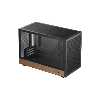 Deepcool CH260 WOOD WH Mini ATX Full tower Cabinet - Black