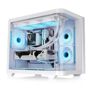 Thermaltake Vision 330 CR ARGB Mid Tower Chassis- Snow