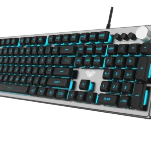 AULA 2028 USB MEMBRANE KEYBOARD BLACK GREY (F2028)