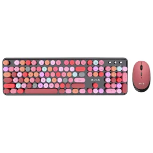 AULA AC306 Full Size Gaming Keyboard and Mouse Combo (Mix Black) (AC306B2)