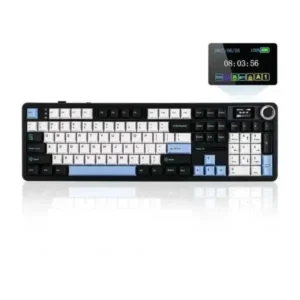AULA F108 PRO 3 in 1 Full Size Wireless RGB Mechanical Gaming Keyboard, Retro Color, Reaper Switch, (F108Pro)