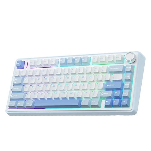 Aula F75 Wireless Tri Mode RGB 75 Percent Mechanical Gaming Sea