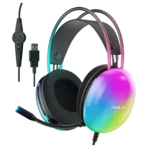 Aula S505 RGB Gaming Headset Black (S505B)