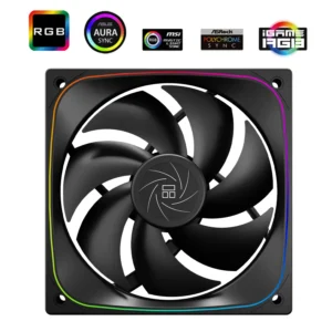 Thermalright TL-Q12 120mm ARGB Cabinet Fan Black