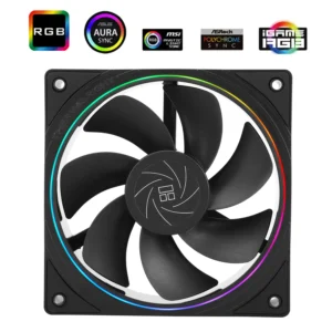 Thermalright TL-S12R 120mm ARGB Cabinet Fan Black