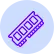 Purple ticket/coupon icon with perforated edges, suggesting a discount or admission pass
