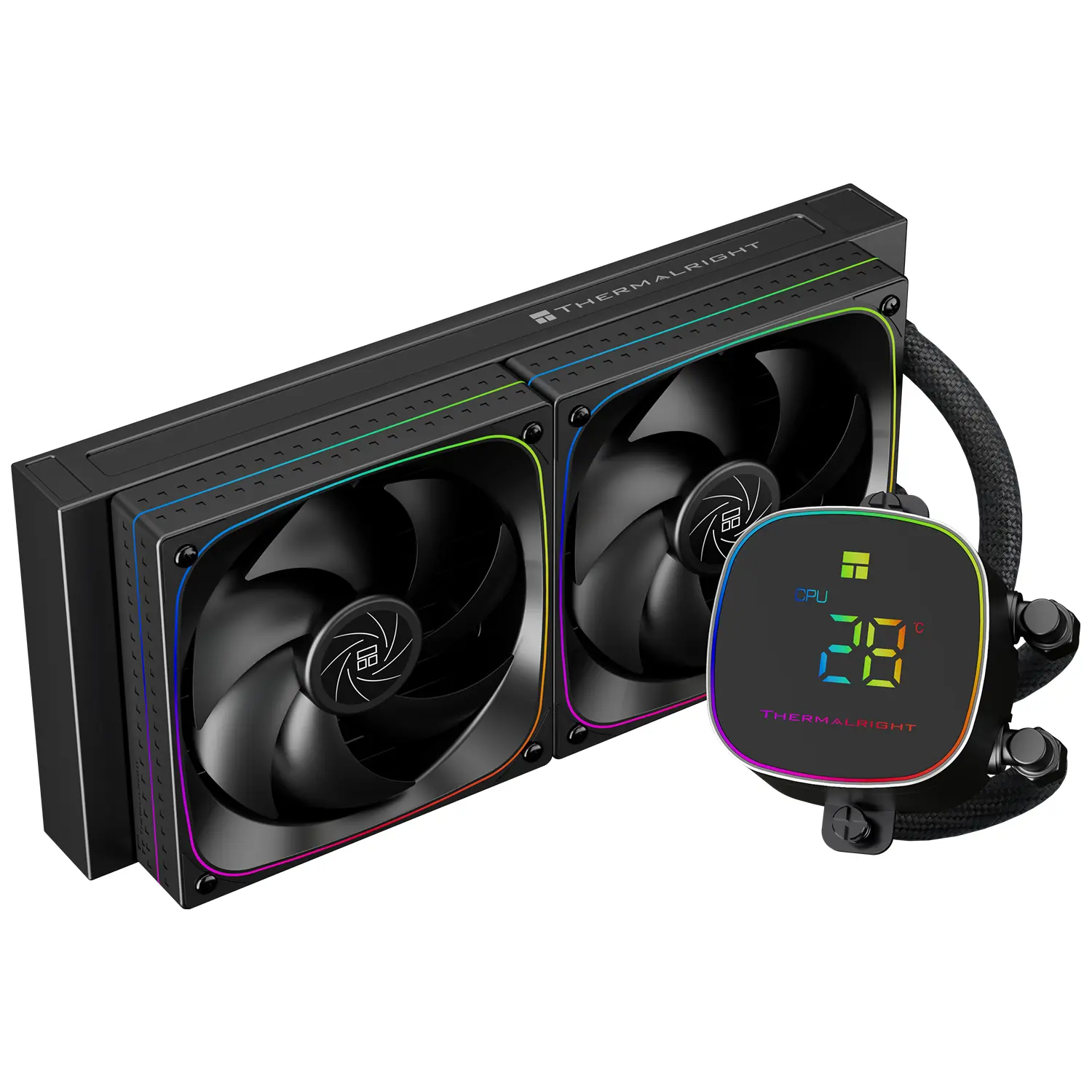 Thermalright Frozen Horizon 240 Digital ARGB BLACK
