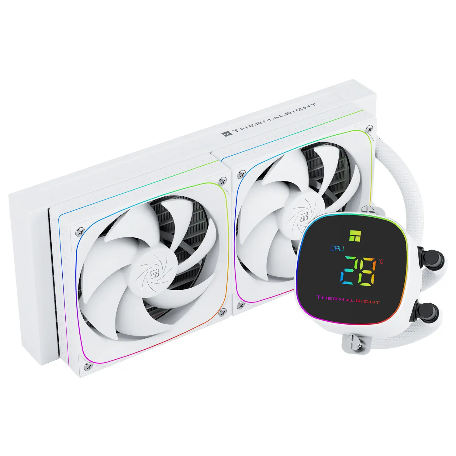 Thermalright Frozen Horizon 240 Digital ARGB White