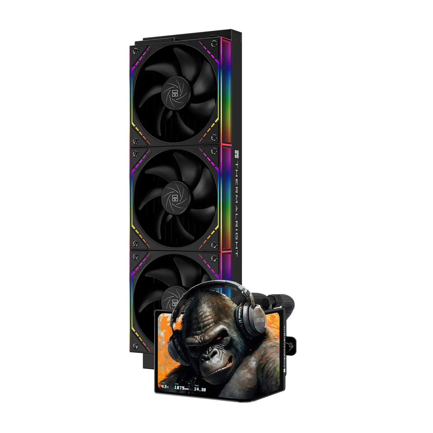 Thermalright Levita Vision 360 ARGB Black Cabinet Fan 3 Pack
