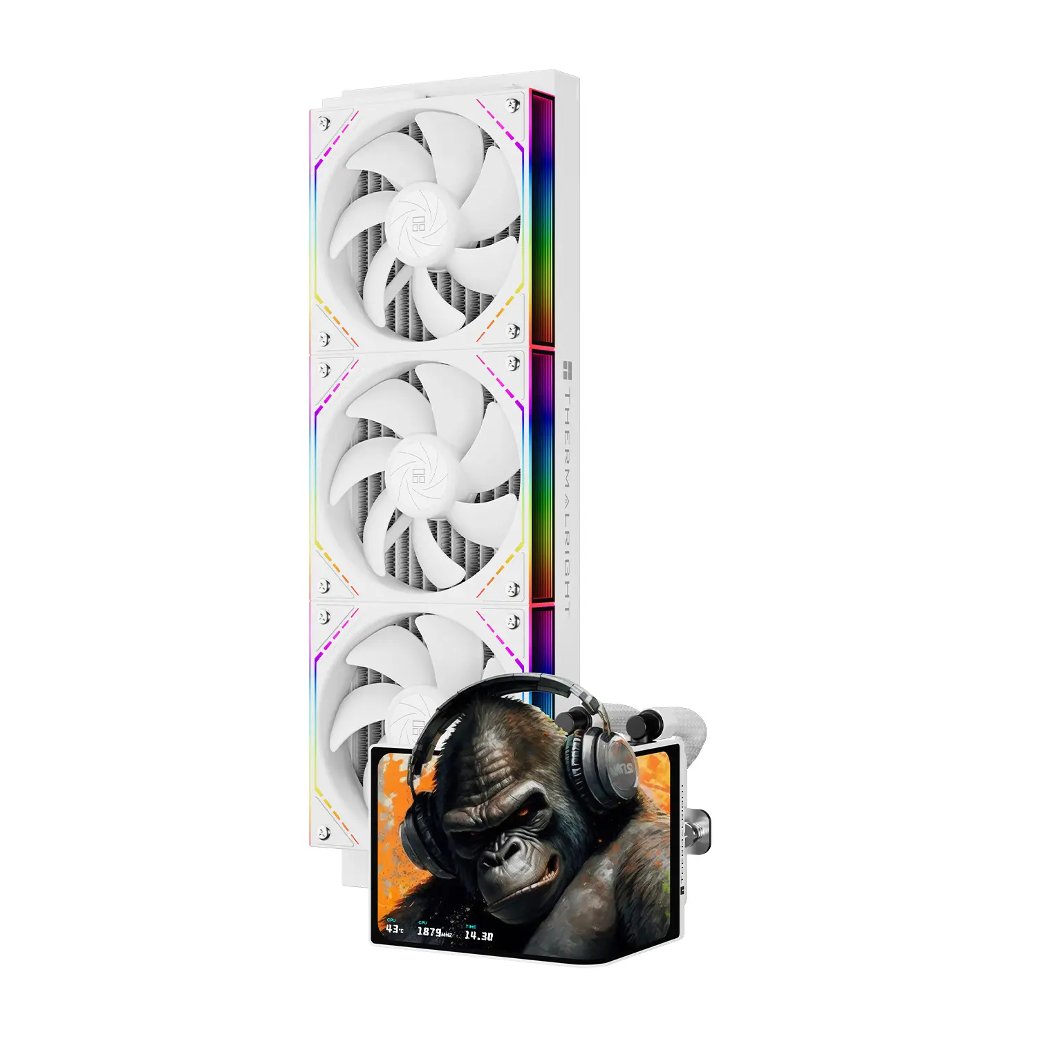 Thermalright Levita Vision 360 ARGB White Cabinet Fan 3 Pack