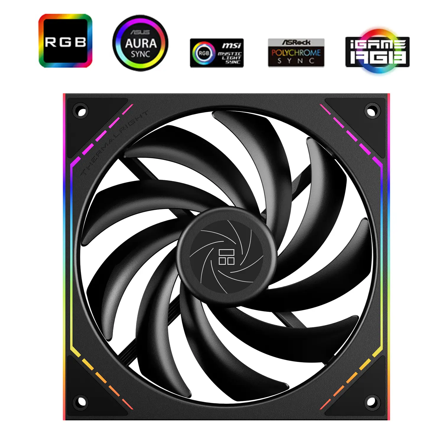 Thermalright TL-M14 140mm ARGB Cabinet Fan Black