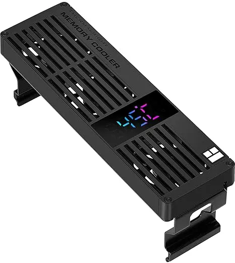 Thermalright MC-3 Digital Memory RAM Cooler, ARGB Display Triple 40mm PWM Fans